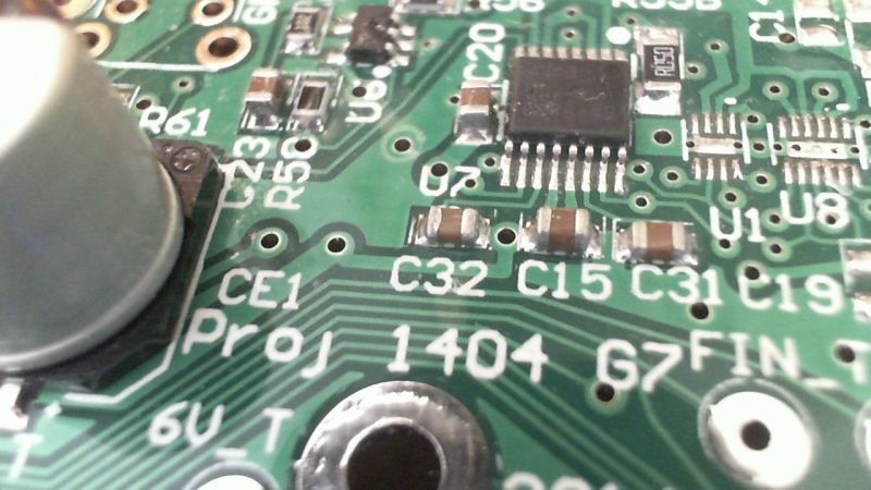 The conformal coating protects the boards components against moisture, dust, chemicals, and ESD electrostatic discharge
