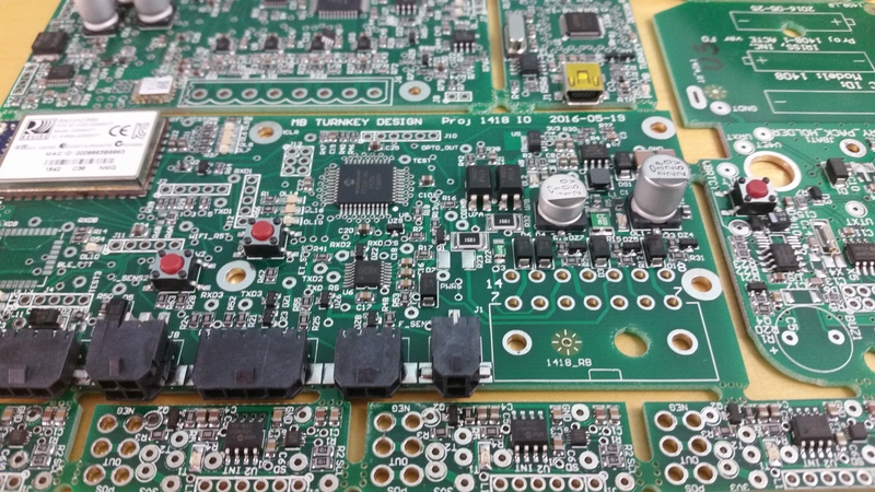 All components on PCB are SMD for fast assembling and eliminating the human error