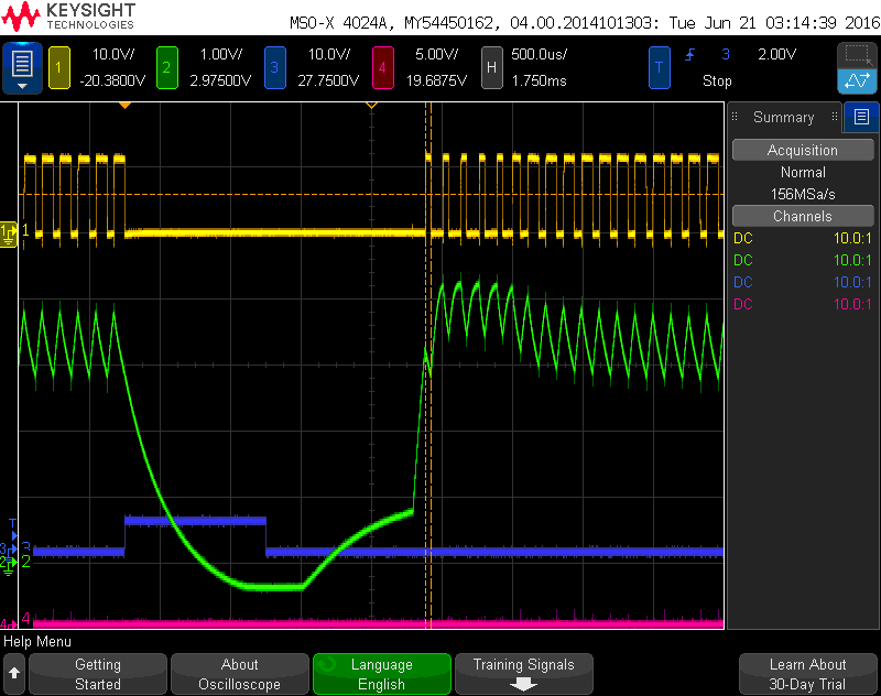 High Speed Digital Oscilloscope can capture any signal to document the design