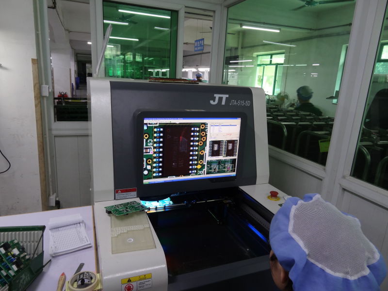Automated visual inspection system done is the beginning of the several manufacturer test
