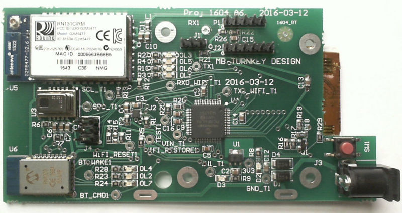Microchip RN131 is the full-featured 802.11 Wi-Fi ultra-low power module and a complete embedded TCPIP solution